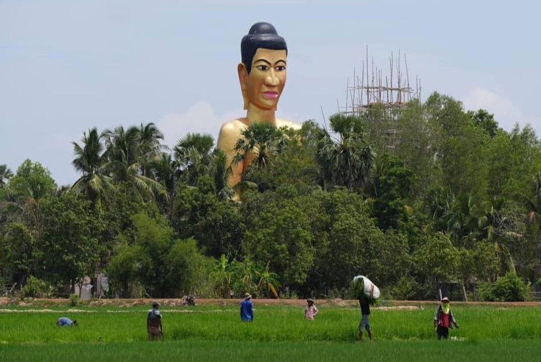 Authorities will re-examine the Buddha statue after online criticism